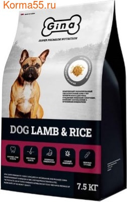   Gina Dog Lamb & Rice () (,  1)