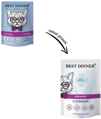   BEST DINNER Exclusive Vet Profi Urinary () (,  1)