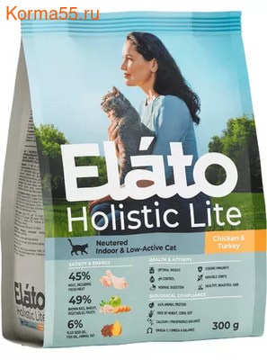   Elato Neutered Chicken & Turkey / Indoor & Low-Active Cat ()